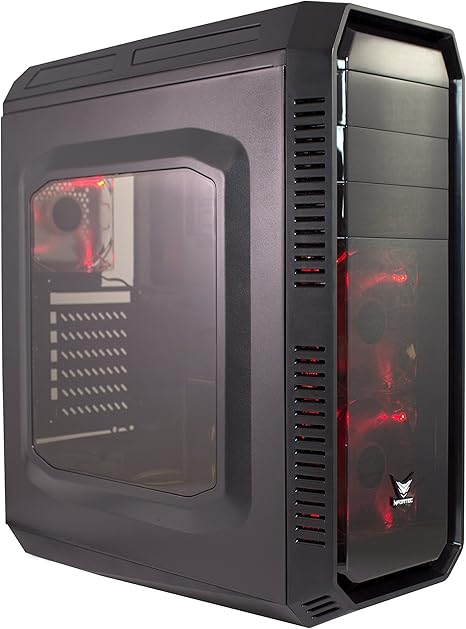 Nfortec Pegasus Red - Caja ATX, Color Rojo: Amazon.es: Informática