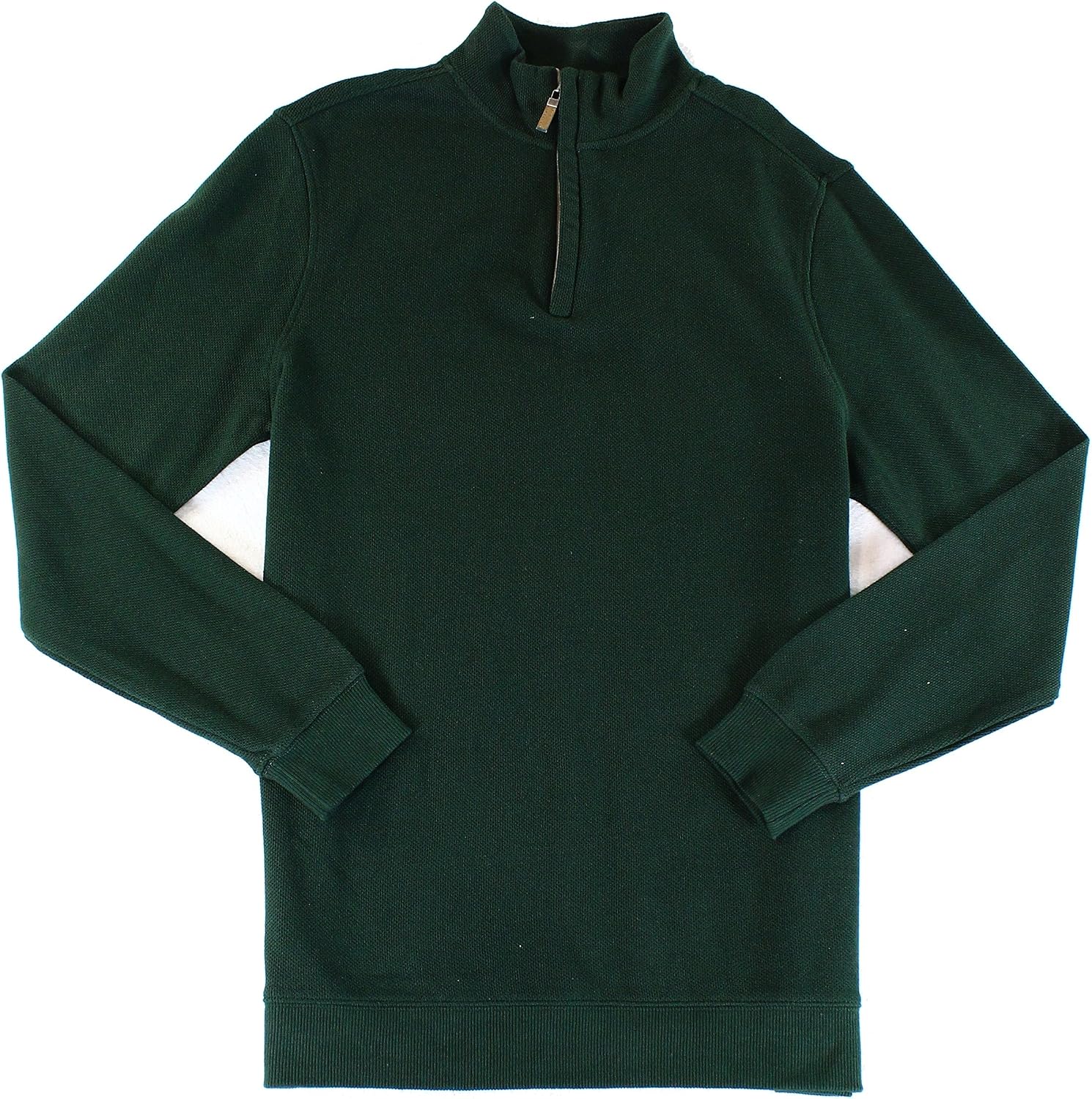Tasso Elba Mens Mock Neck 1/4 Zip 