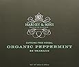 Harney & Sons Fine Teas Organic Peppermint - 50 Tea bags (Pack of 3)