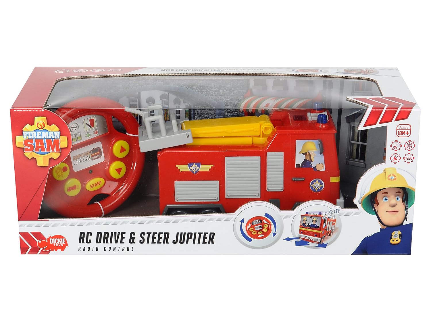 fireman sam drive and steer jupiter