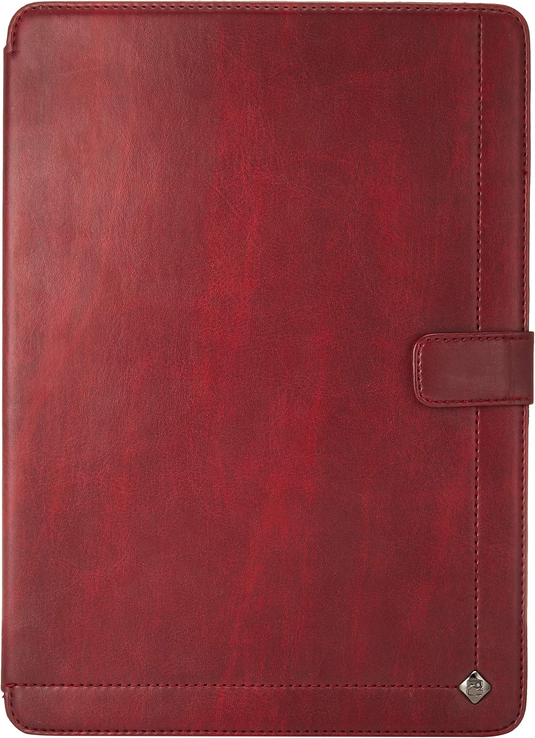 ZENUS Masstige Neo Classic Diary Style Synthetic Leather Case for iPad Air (Wine Red)