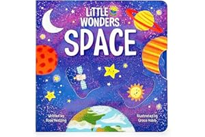 Little Wonders SPACE - Introduction to the Solar System: Multi-Activity Children's Board Book Including Flaps, Wheels, Tabs, and More