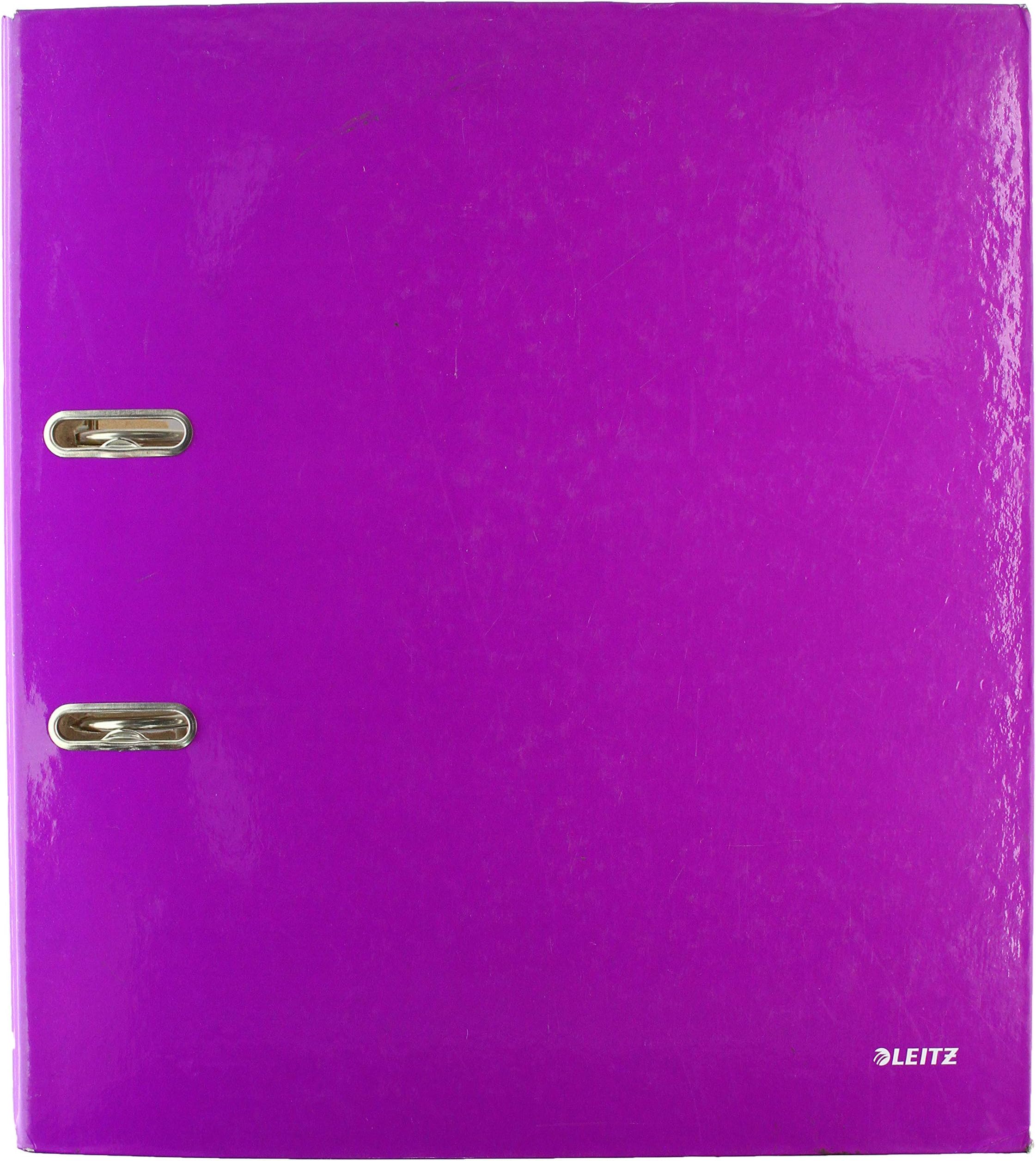LeitzWow - Ring Binders (Multi, Cardboard, White, A4, Lever, GS)