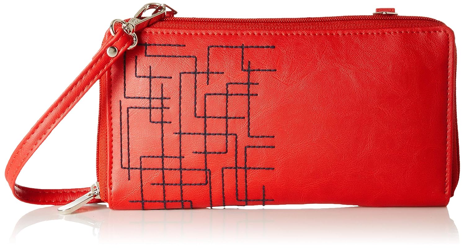 baggit red sling bag