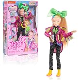 JoJo Siwa 10 Inch Singing Doll, Sings Hit Song Titled "Non-Stop", Pink Jacket with Rainbow Fringe, Kids Toys for Ages 6Up by Just Play