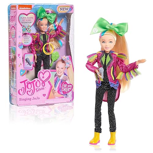 JoJo Siwa 10 Inch Singing Doll, Sings Hit Song Titled 