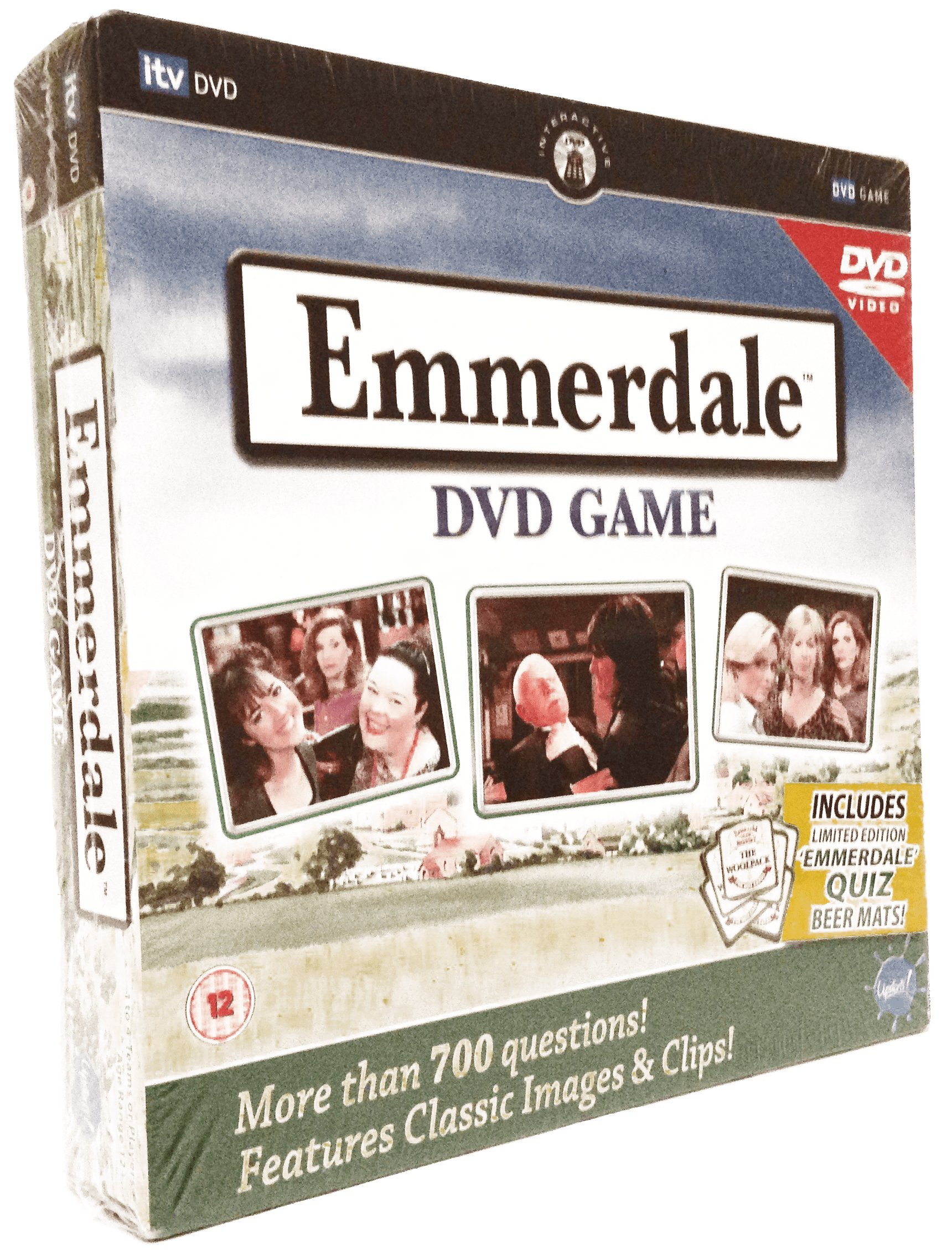 Emmerdale DVD Game Includes Limited Edition Emmerdale Quiz Beer Mats by Upstarts