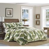 Tommy Bahama - Queen Quilt Set with Shams, Cotton, Reversible | 3-Piece Bedding Set, Lightweight Warmth, Soft Comfortable Feel, Year-Round Comfort, Machine Washable