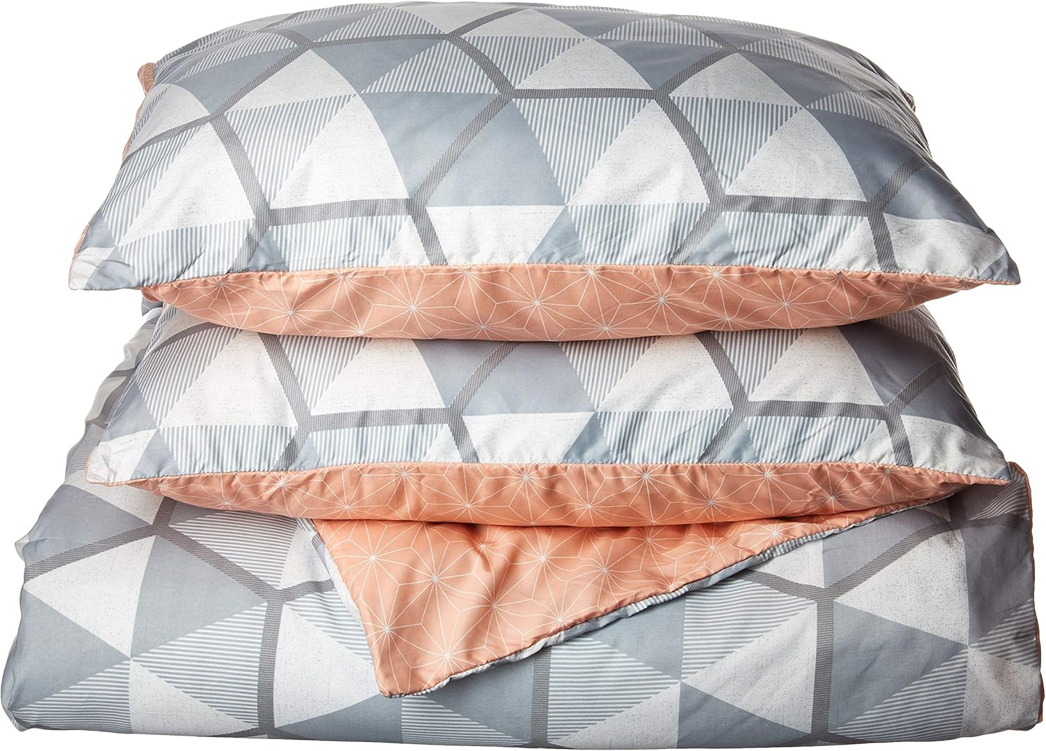 VCNY Home Brynley Duvet Cover Set, Full/Queen, Grey