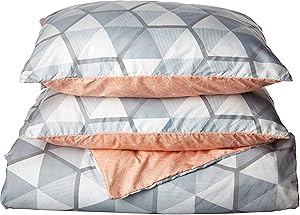 VCNY Home Brynley Duvet Cover Set, Full/Queen, Grey