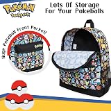 Pokémon Backpack Kids Pikachu Rucksack School Bag with Zipped Pockets view 4