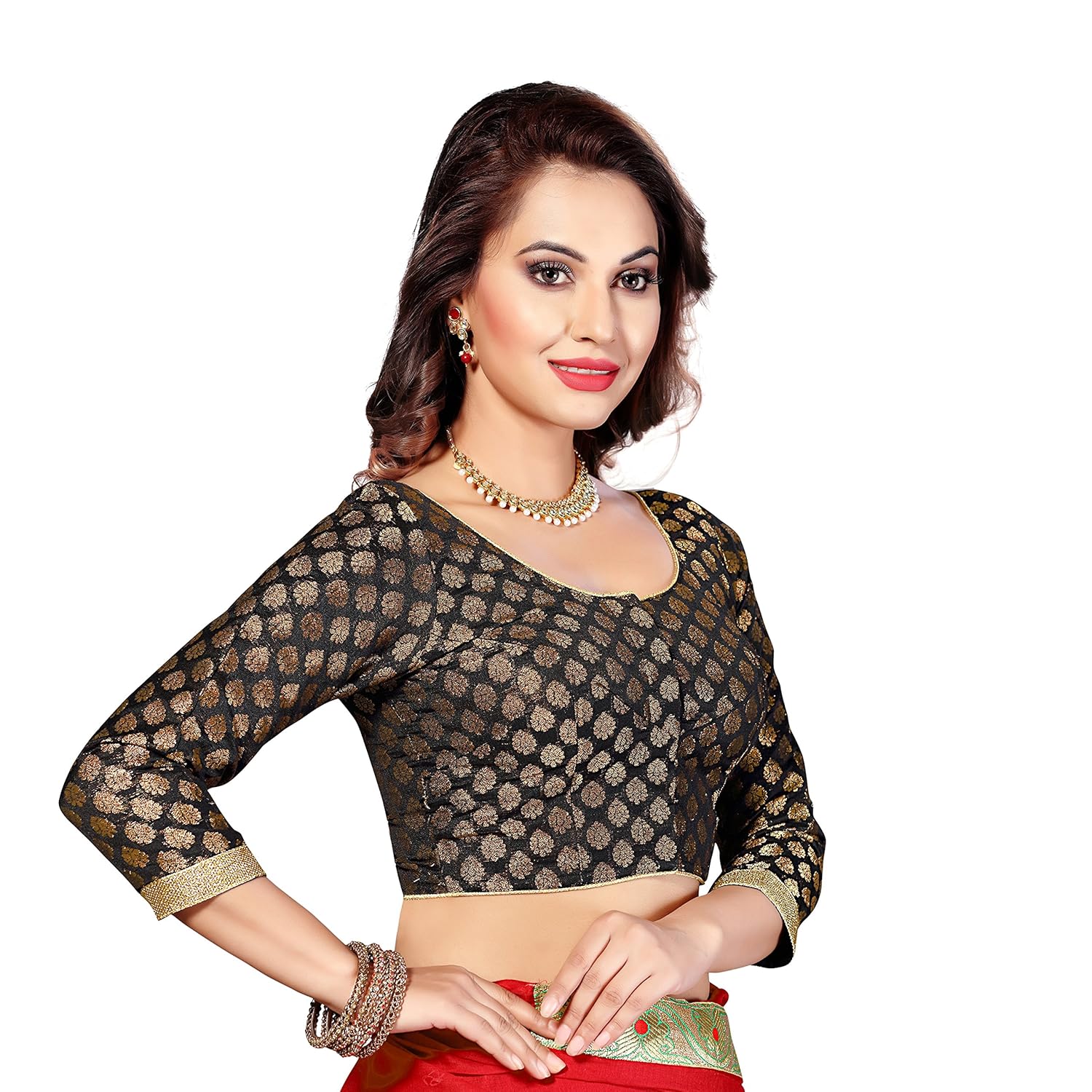 studio shringaar brocade blouse