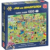 Jan Van Haasteren Dog Parkour - 1000 Piece Adults Jigsaw Puzzle | Challenging, Brainteasing, Funny Jigsaw &ndash; Large FSC-Certified 1000 Pc Puzzle &ndash; Perfect Birthday &amp; Christmas Gift &ndash; 68 x 49 cm