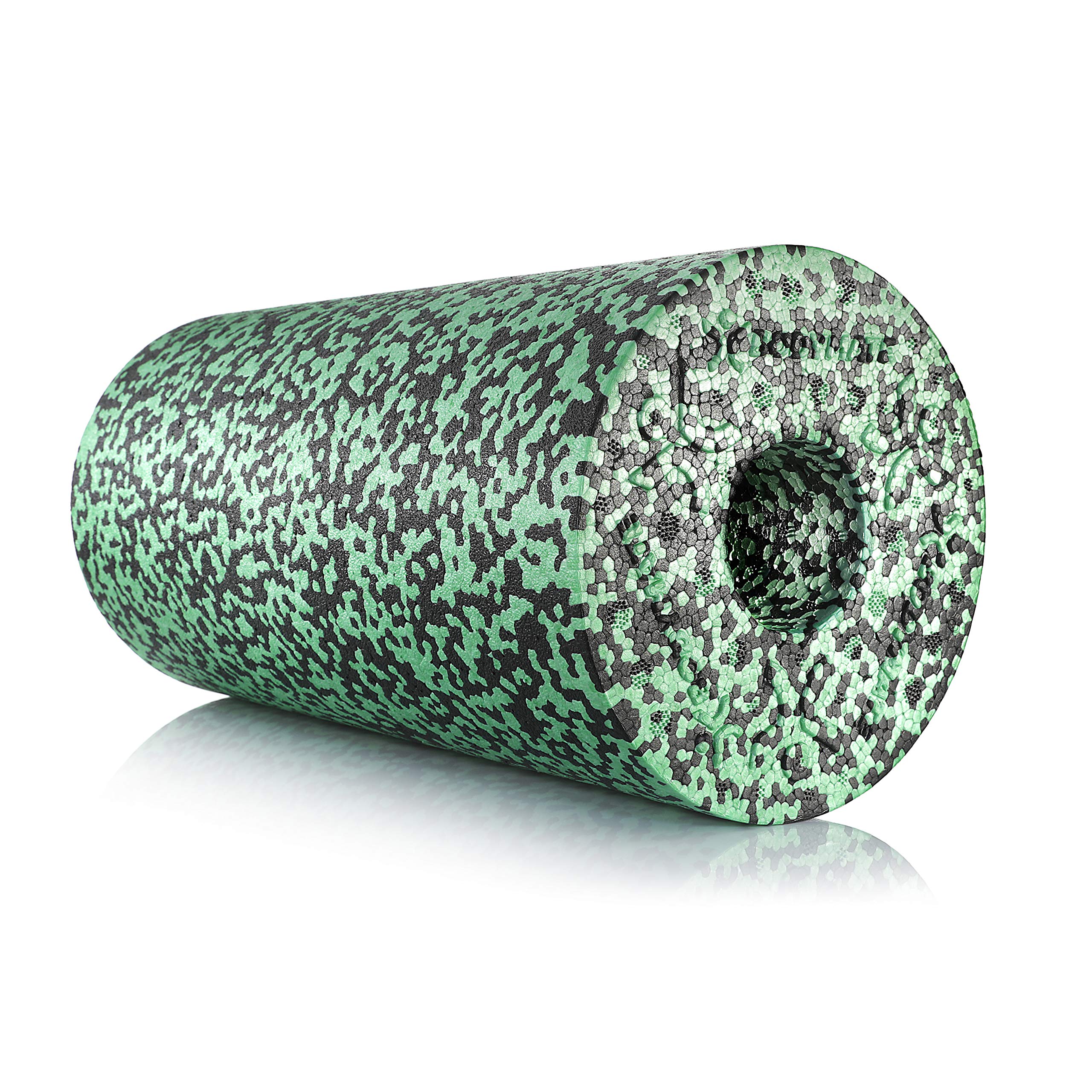 BODYMATE 30cm Long Standard Medium-Hard Smooth Foam Roller with Free E-Book