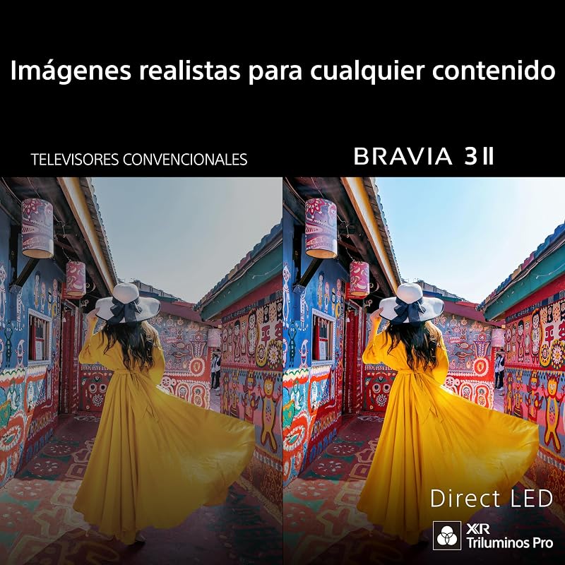 BRAVIA 3 II Smart TV 4K de 65 polegadas (Google TV), processador XR com inteligência artificial, 120 Hz, Dolby Vision e Dolby Atmos, compatível com PS5, 65XR32M2, modelo 2026