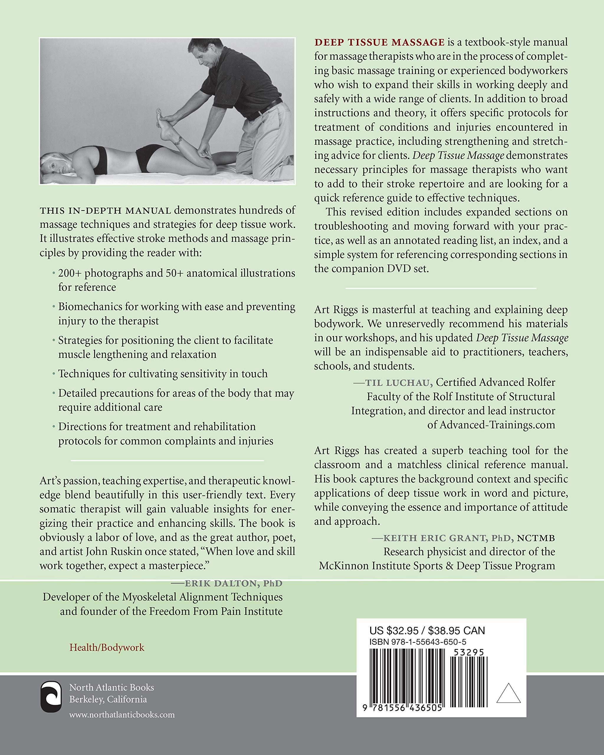 Deep Tissue Massage Revised Edition A Visual Guide To - 