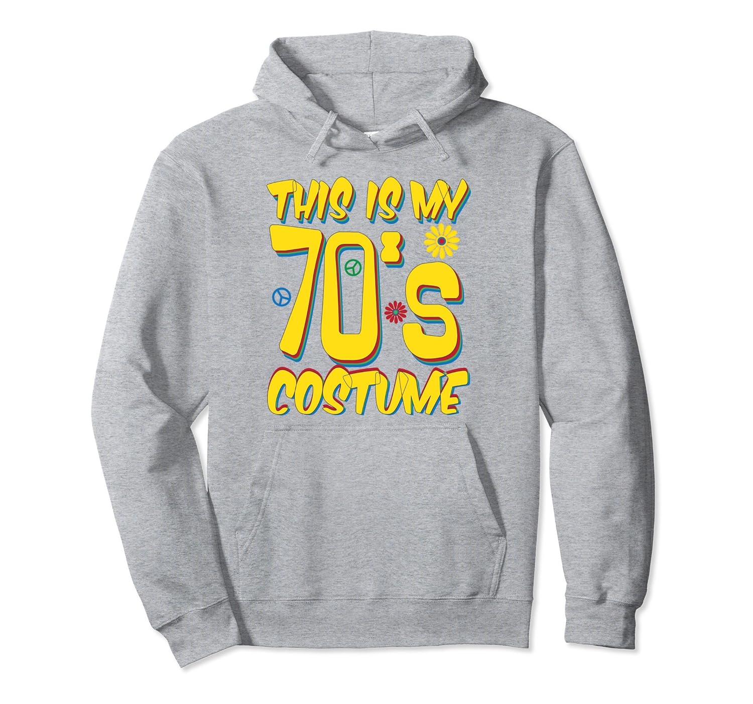 70's Halloween Costume Hoodie Funny 1970s Gift Men Women-ANZ