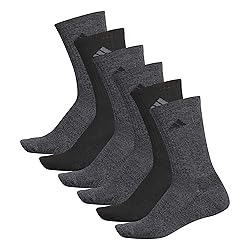 adidas Men's Athletic Cushioned 6-Pack
