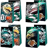 WPVTRA 12Pcs L-Y Gift Football Bag,Football Party Decoration Bags,Gift Bags for Boys Girls Birthday,Party Supplies and Gifts.
