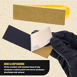 Dura-Gold Premium 1" x 4" Gold Sandpaper Micro