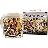 Brief History of Art Coffee Mug - History's Greatest Masterpieces From Da Vinci to Koons - Comes in a Fun Gift Box