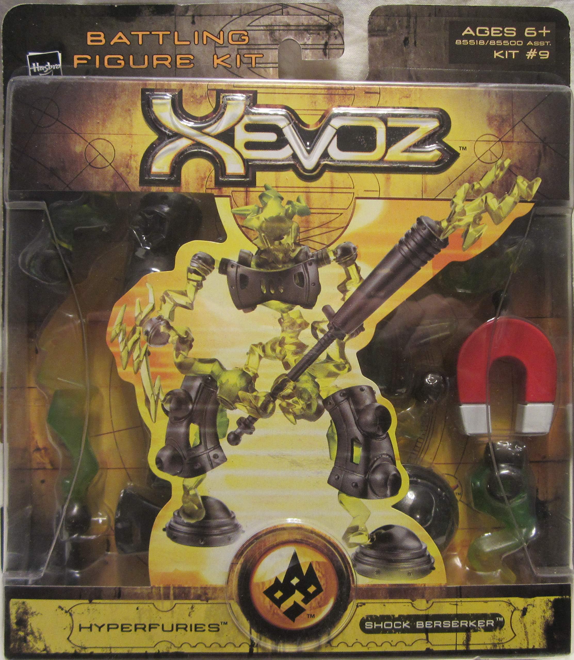 Xevoz Battling Figure Kit Hyperfuries - Shock Berserker
