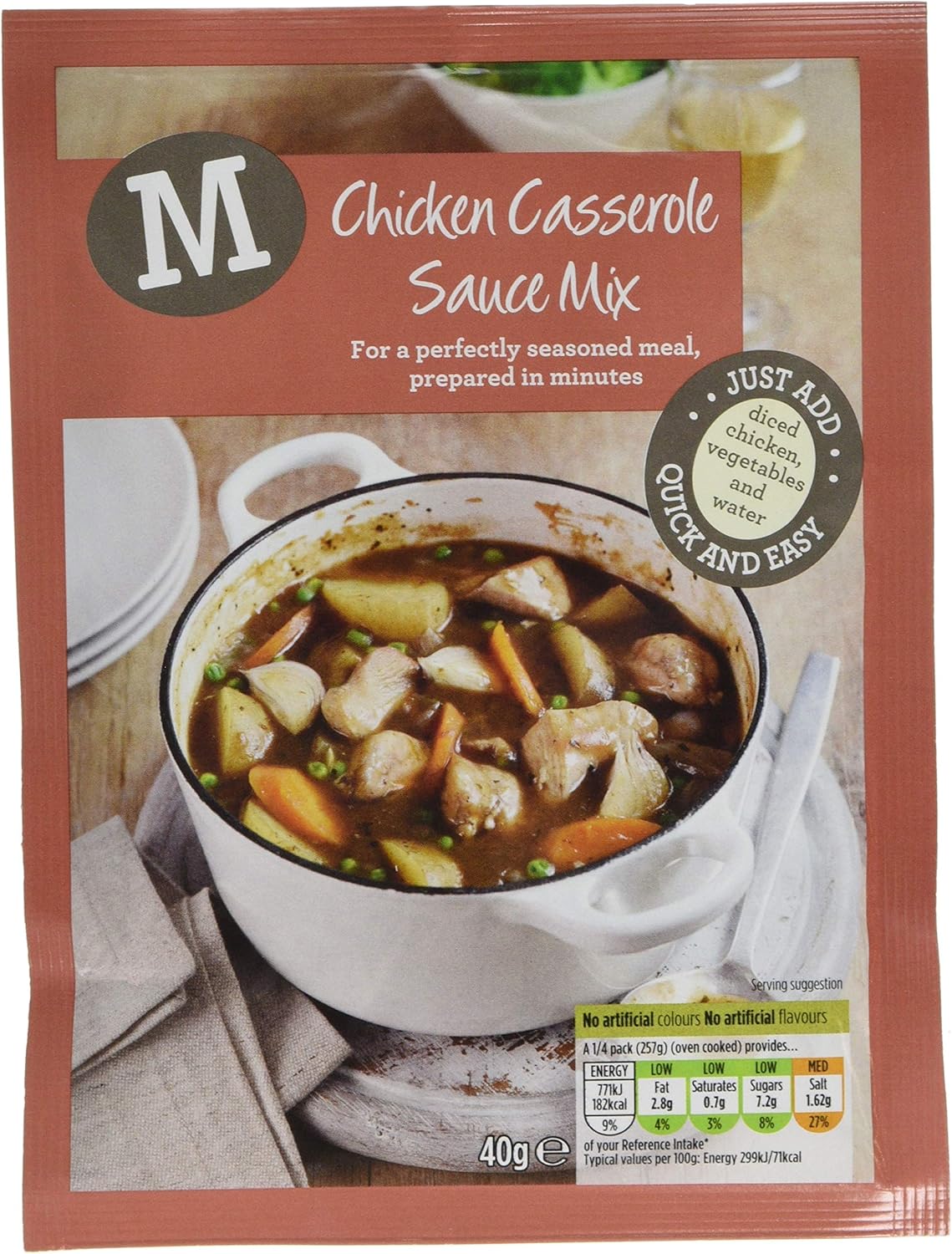 Morrisons Chicken Casserole Sauce Mix, 40 g, Pack of 18 Amazon.co.uk