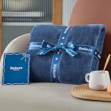 Bedsure Fleece Throw Blanket 150x200 cm Mineral Blue Microfibre view 7