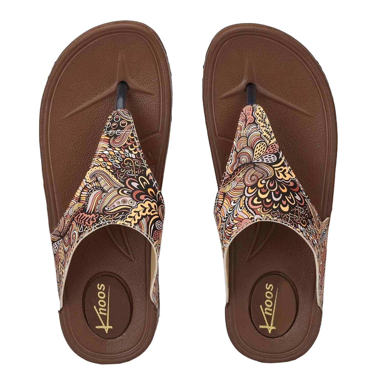 knoos women's flower welcome sandals