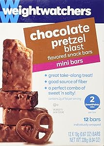 Weight Watchers Chocolate Pretzel Blast Mini Bar PointsPlus