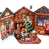 SENDAPOP Cat Christmas Cards, Fireplace Pop Up Christmas Card, Xmas 3D Greeting Holiday Card for Cat Lovers, Happy Funny Fireplace Holiday Cards for Kids Mom Mother Women Wife Friends