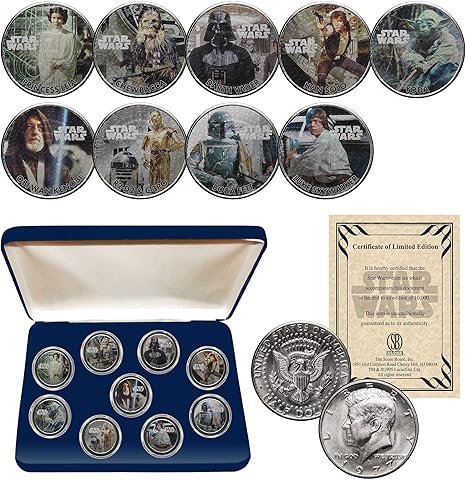 star wars coin set