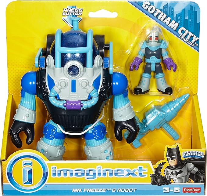 imaginext mr freeze robot