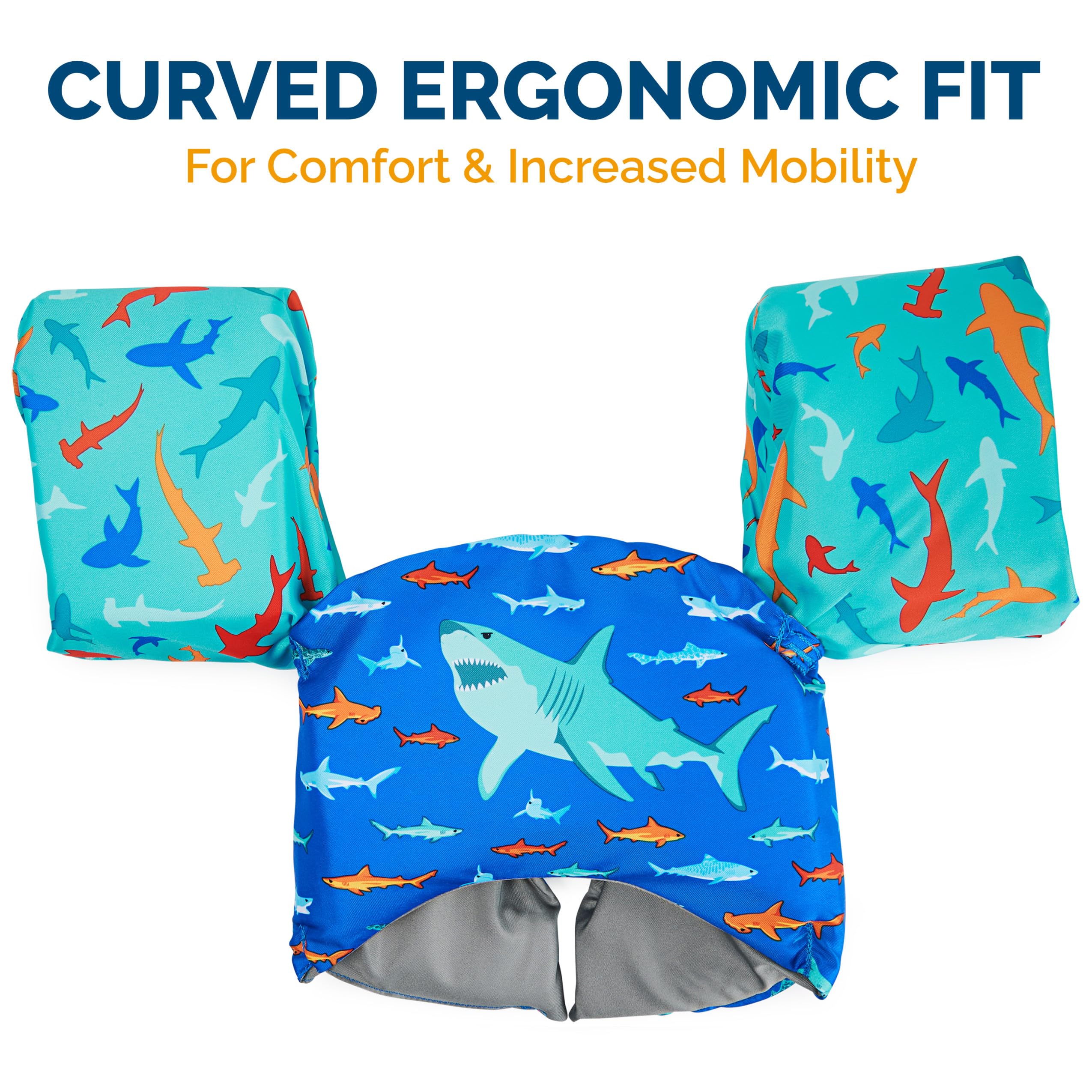SwimWays Swim Trainer, US Coast Guard Approved Life Vest Kids Swim Vest