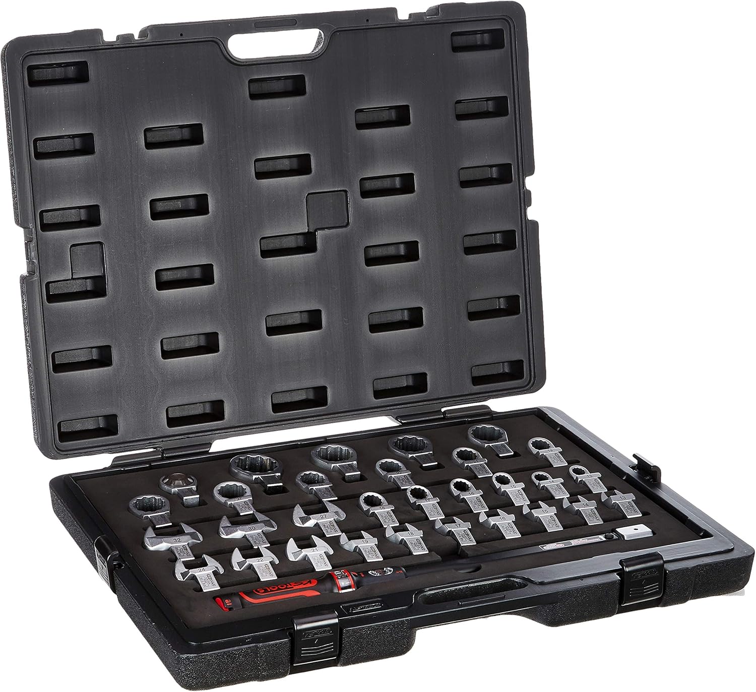 Ks Tools 516 1730 Cle Dynamometrique Avec 31 Cles Interchangeable 1 2 40 200 Nm 31 Pieces Amazon Fr Bricolage