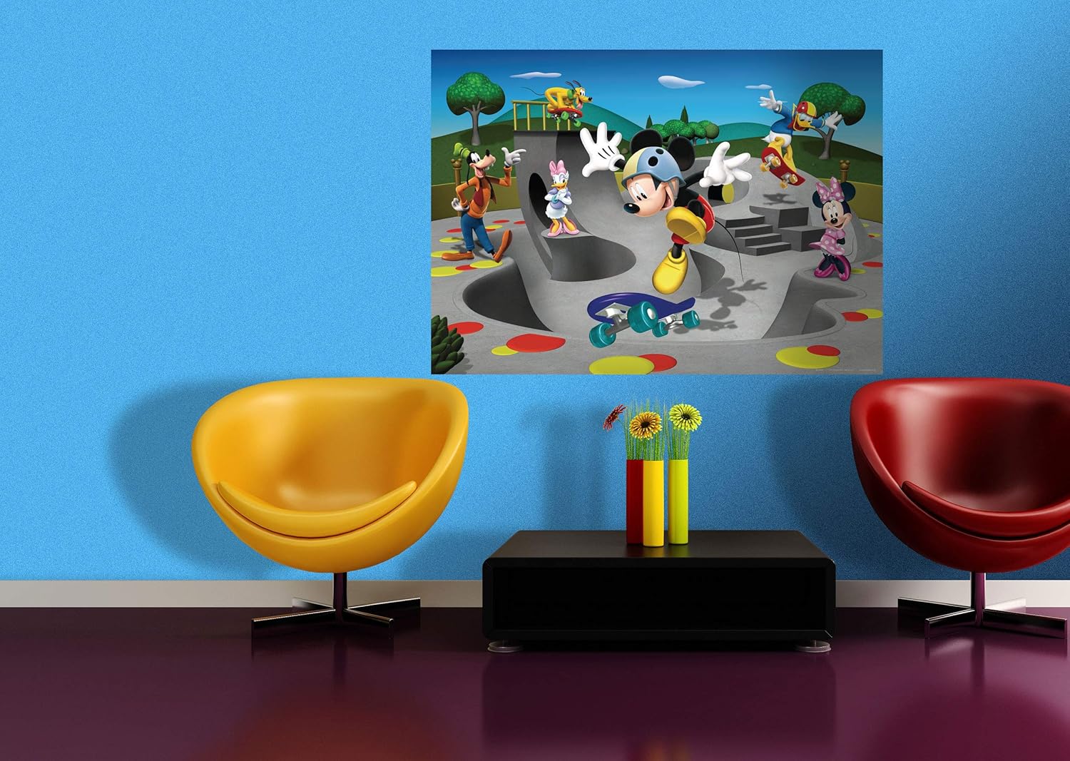 Disney Photo Wallpaper/Giant Wall Poster, Non-Woven, Multi-Colour, 160 x 110 cm - Image 4