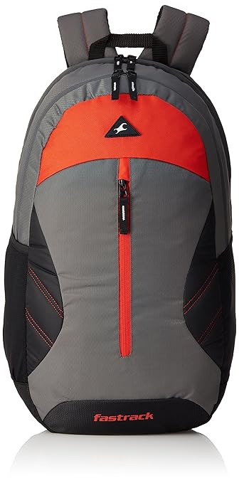 Fastrack 20.55 Ltrs Grey School Backpack (A0692NGY01)