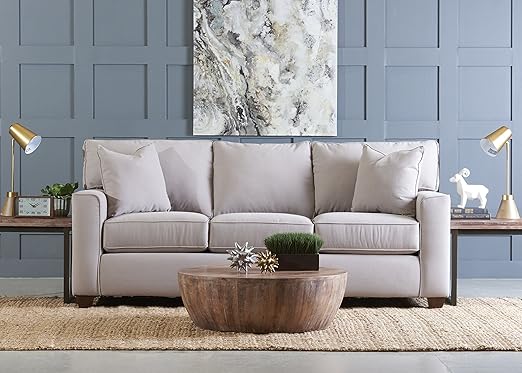 Amazon Com Klaussner Furniture Neyland Sofa With Throw Pillows