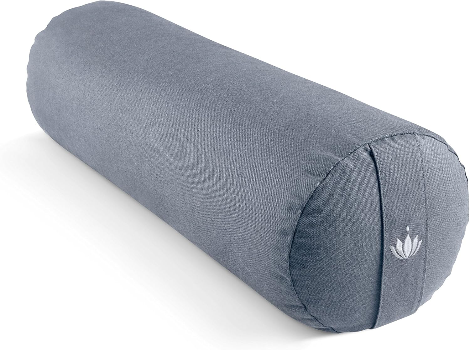 Lotuscrafts Bolster Yoga Cuscino per Yin Yoga Ø24 cm Ripieno di Farro