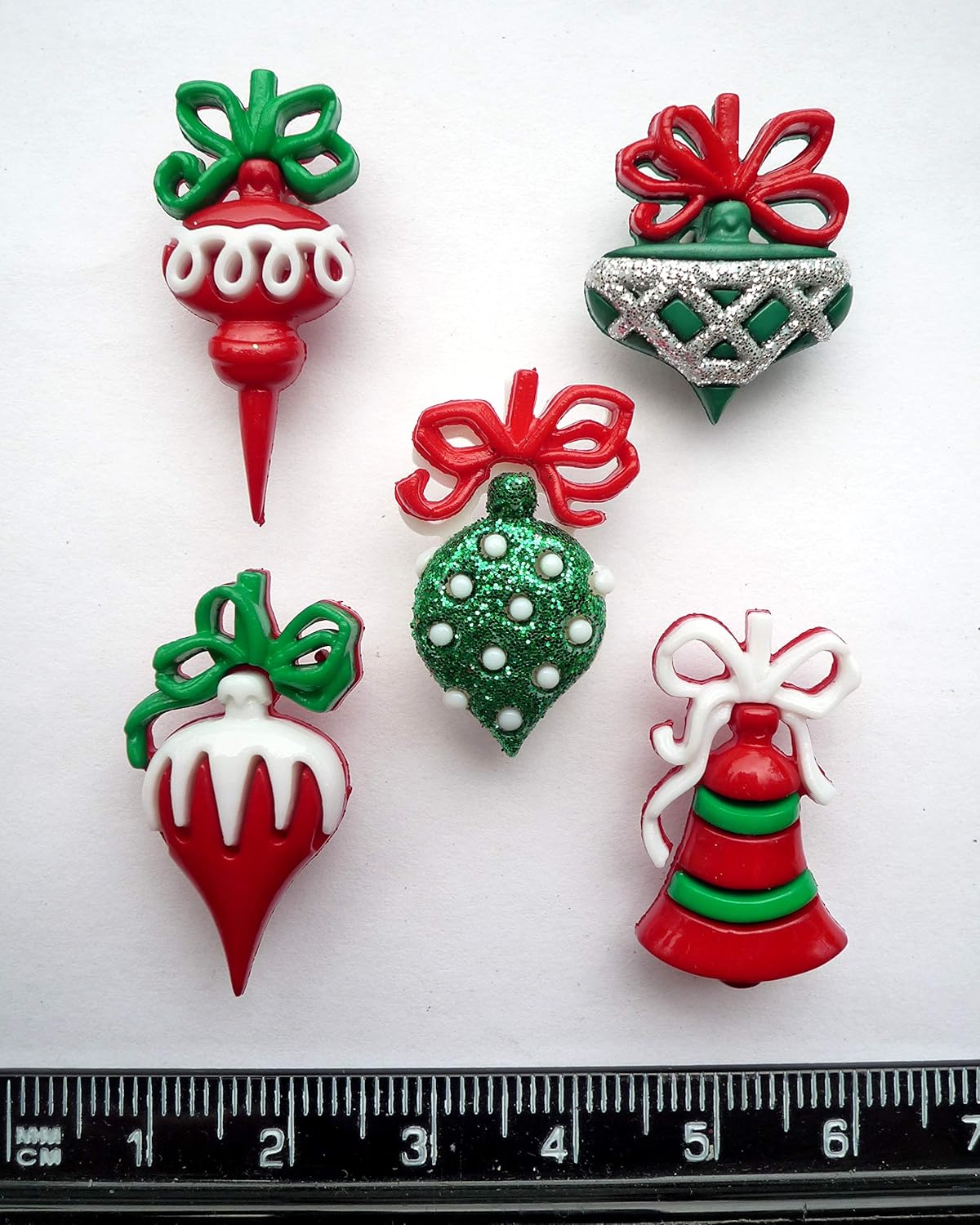 Download Christmas Ornaments Novelty Craft Buttons Embellishments By Dress It Up Amazon Co Uk Toys Games Yellowimages Mockups