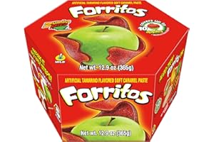Zumba Pica Forritos - Tamarind Flavor Soft Caramel Paste for Apples - Tamarind Paste to Cover Apples - Tamarindo Mexican Candy - Caramel Apple Wraps - Forritos Tamarindo para Manzanas (5 Count)