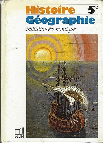 Download Histoire - géographie, initiation économique, 5e. Cahier de l'élève PDF