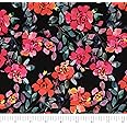 Singer Fabric, 100% Cotton, Rockin Roses, Cut by The Yard