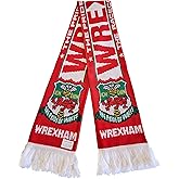 Wrexham Fan Scarf | AFC Wrexham Soccer Fan Scarf | Premium Acrylic Knit