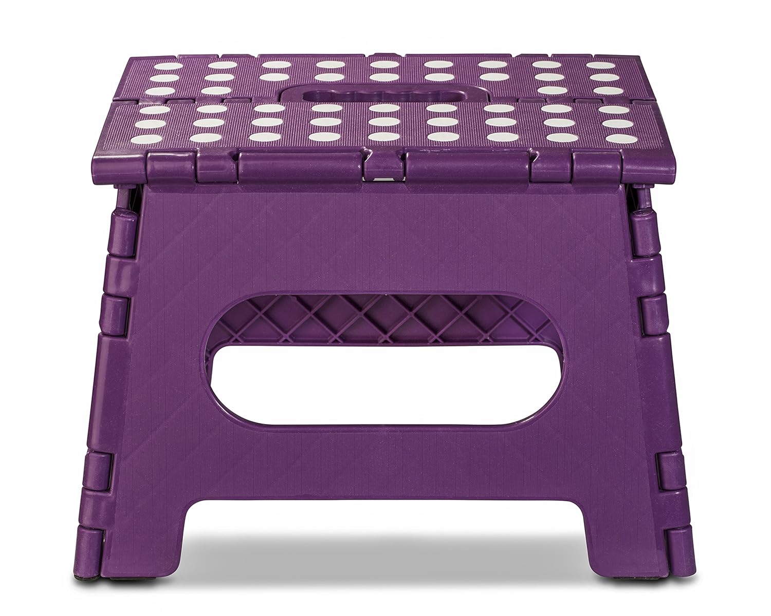 What are features to look for in bed step stools for adults?