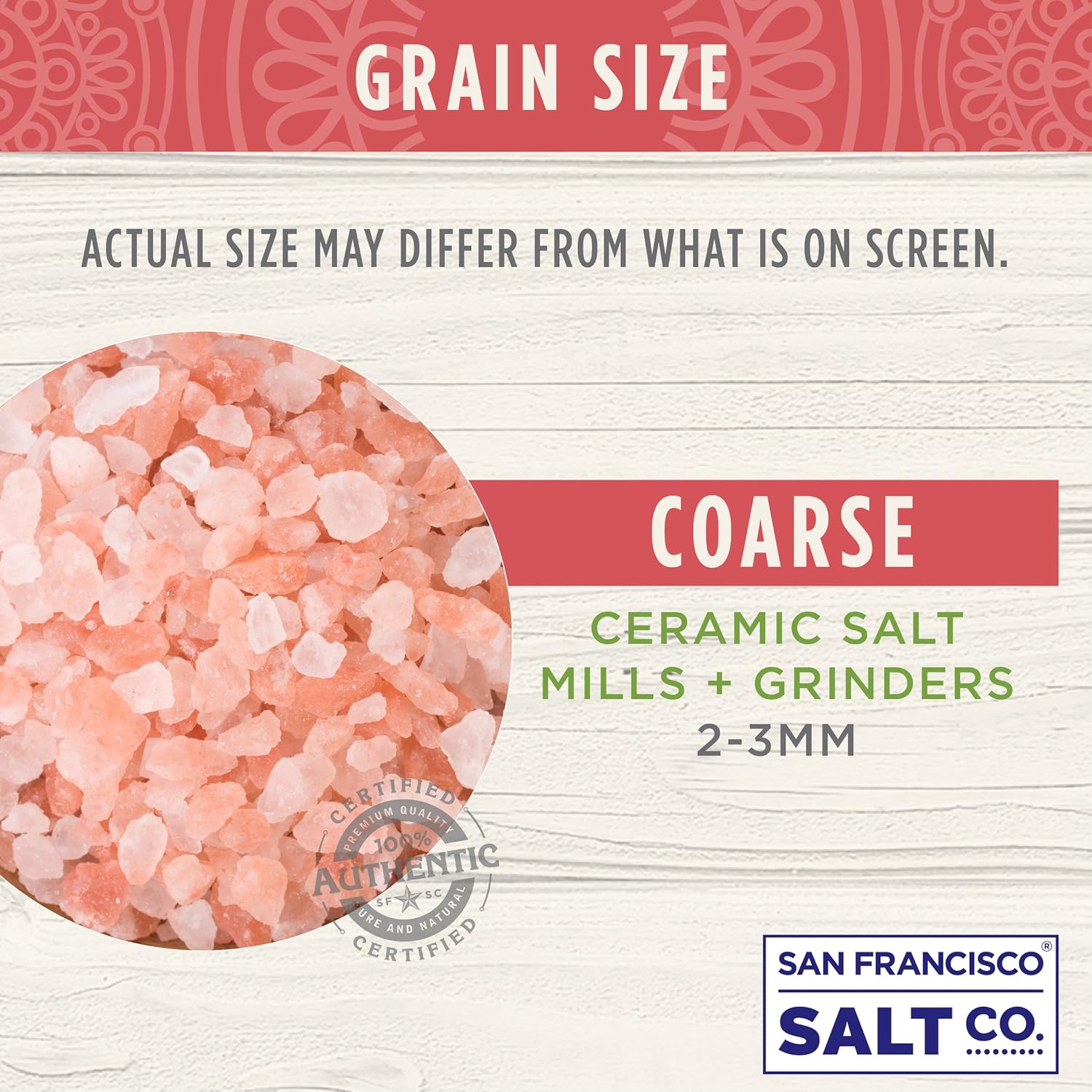 Sherpa Pink Himalayan Salt - 10 lbs. Coarse Bulk Bag - For Grinders and Salt Mills : Grocery & Gourmet Food