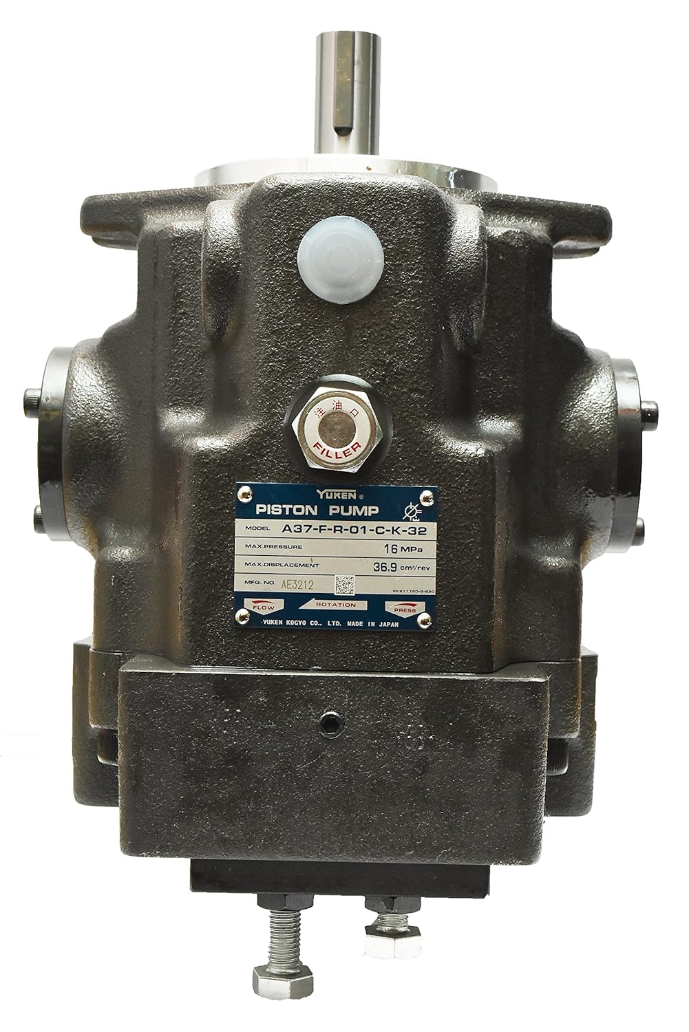 A37FR01BK32 HYDRAULIC PISTON PUMP Amazon.in Industrial & Scientific