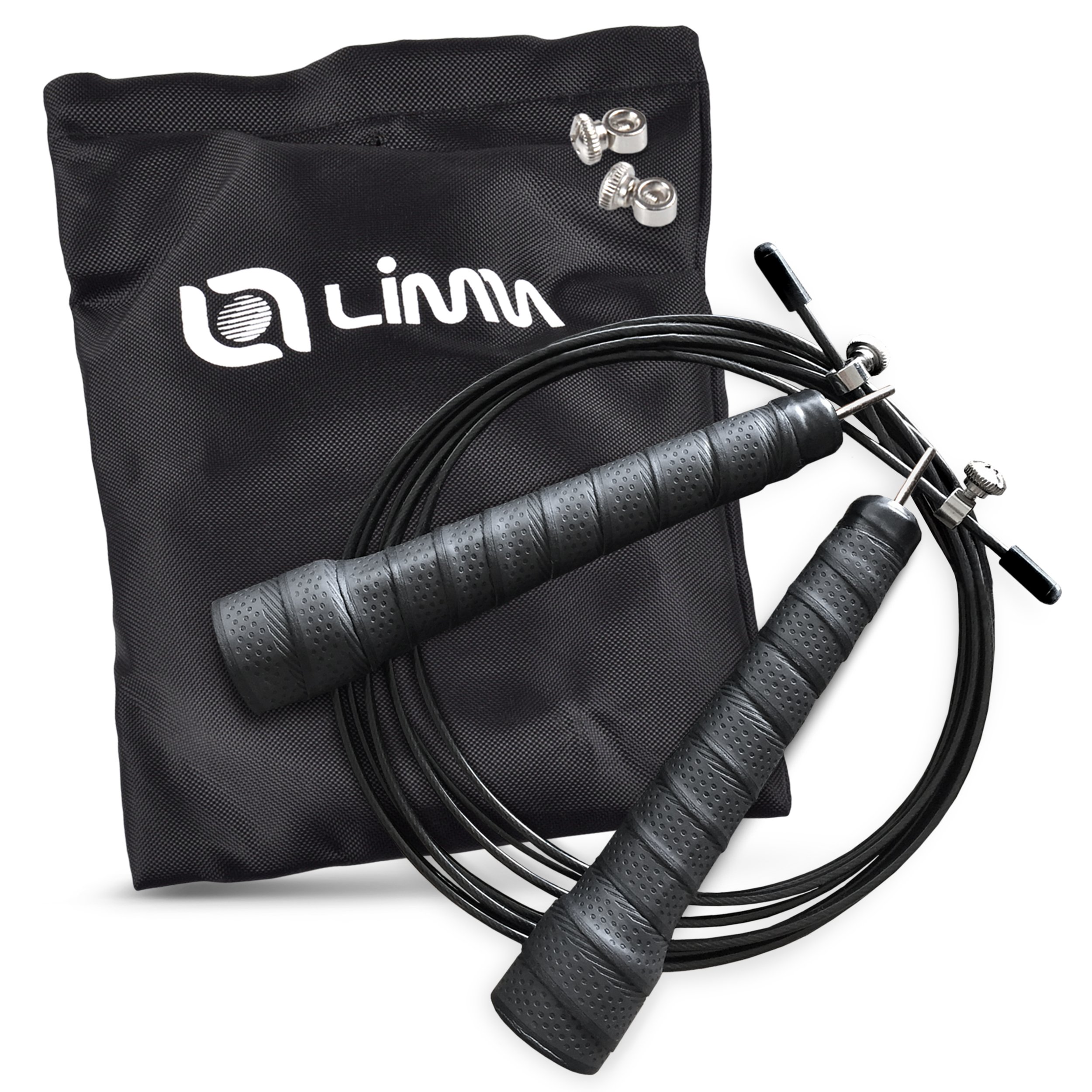 Limm Speed Cable Jump Rope Adjustable 10ft Exercise Jumping Rope with