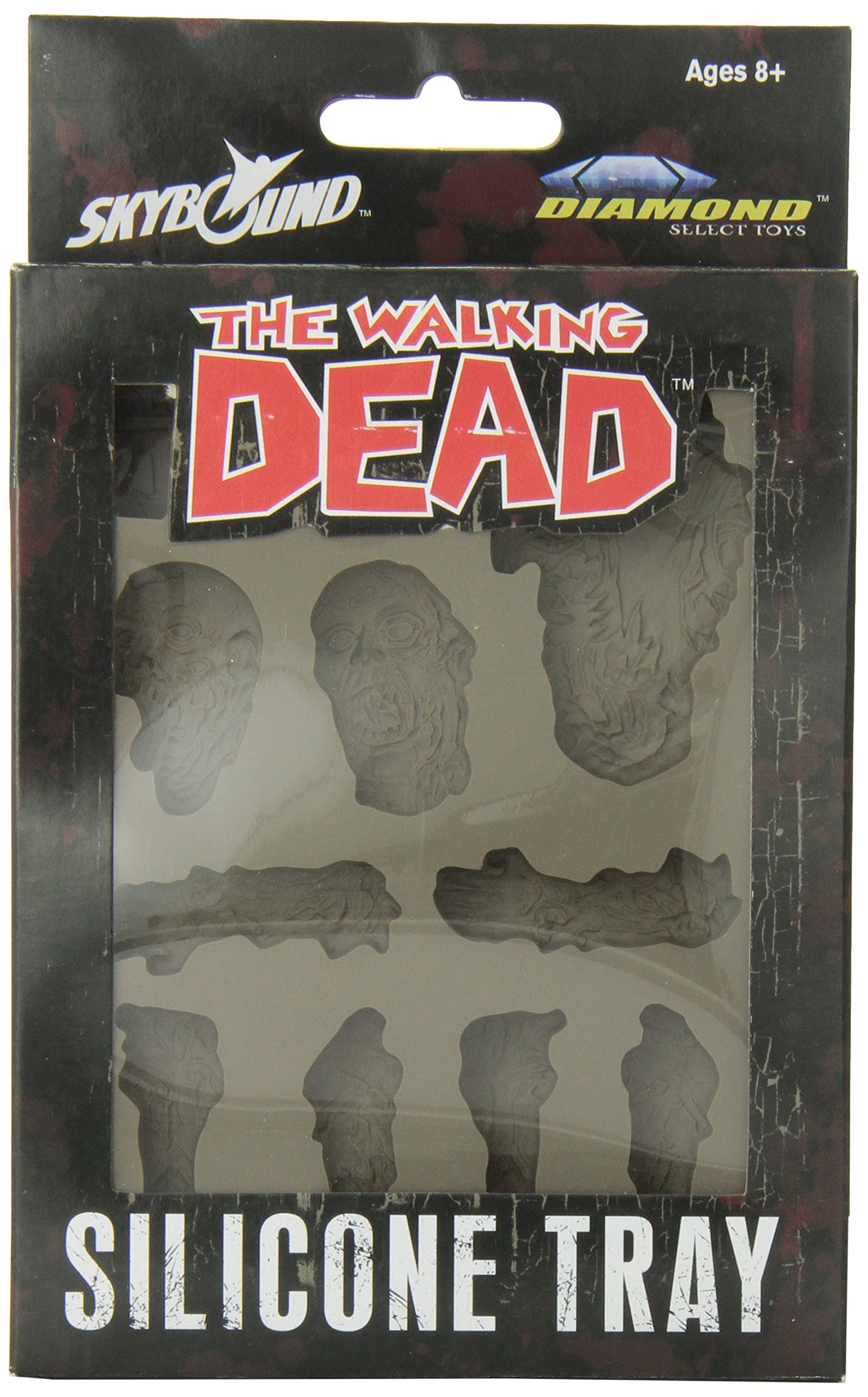 Ice Cube Tray Walking Dead Silicone Tray