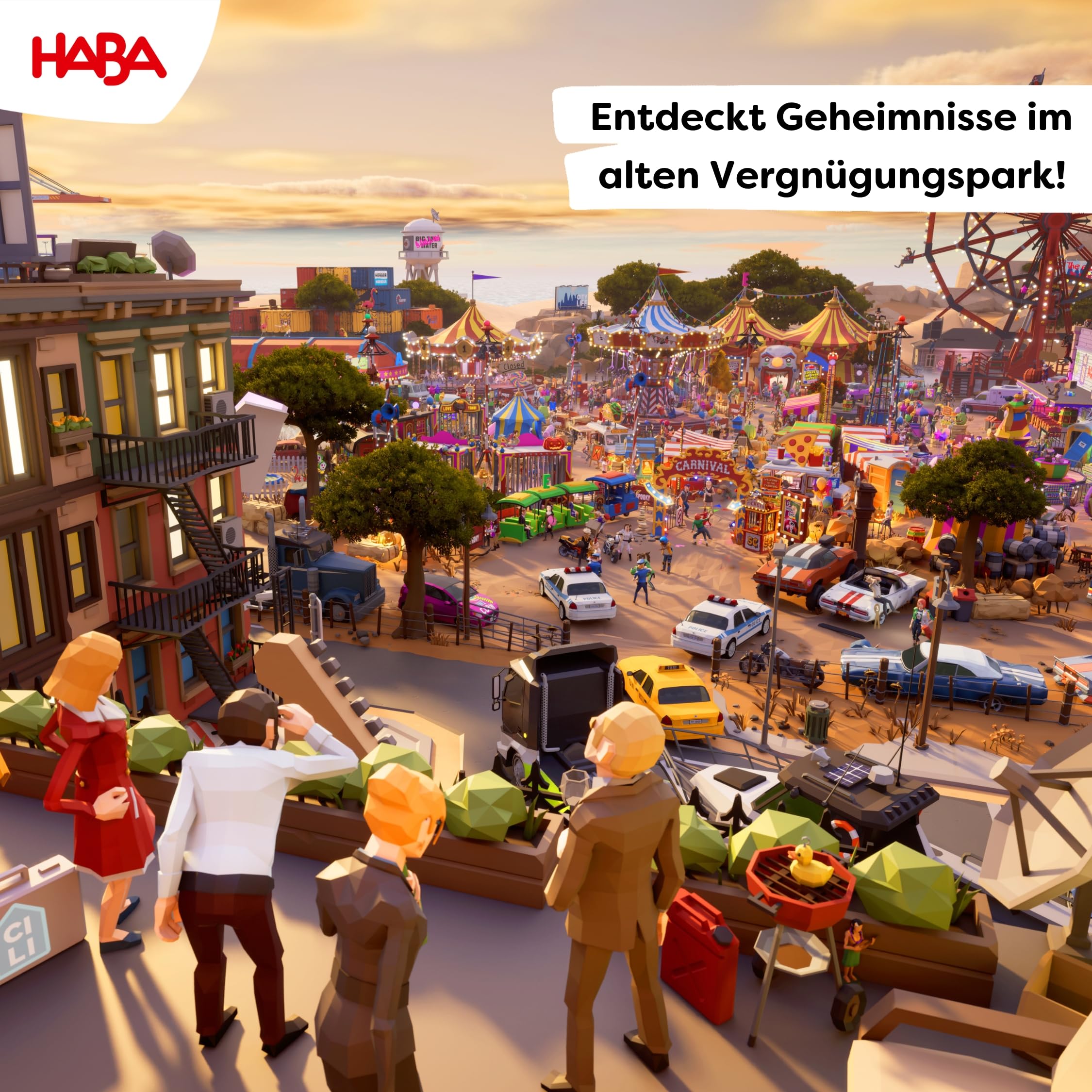 HABA Point of View: Spooky Festival – Kooperatives Rätsel- & Detektivspiel für 2–8 Spieler ab 12 Jahren – Teamspiel mit innovativer Perspektivwechsel-Mechanik – 2011787001 3